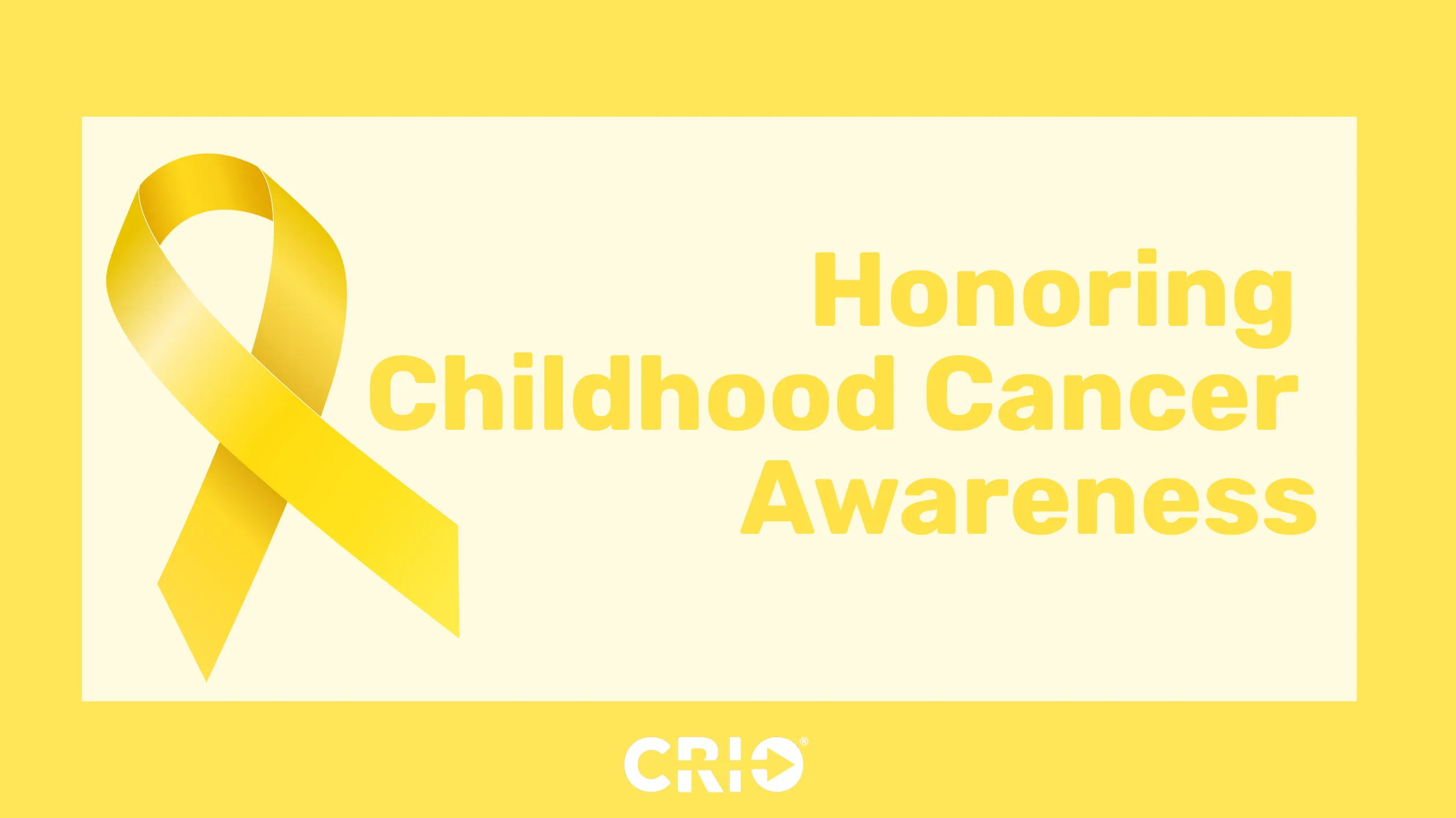 Honoring Childhood Cancer Awareness